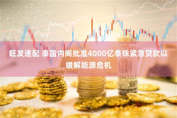 旺发速配 泰国内阁批准4000亿泰铢紧急贷款以缓解能源危机